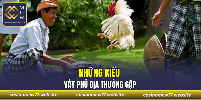Những kiểu vảy phủ địa thường gặp